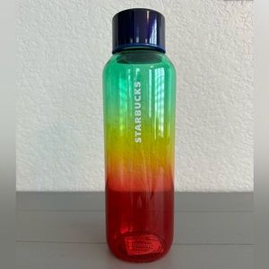 Starbucks Rainbow Glass Tumbler